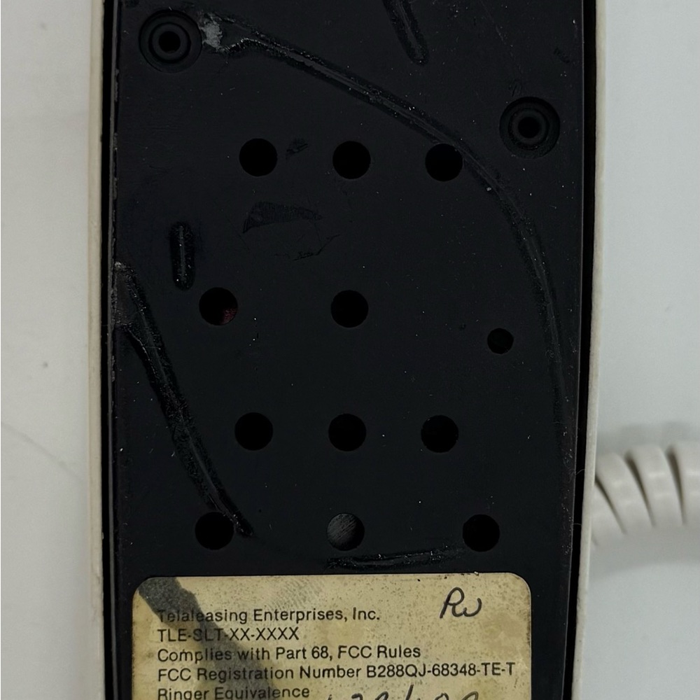 Vintage 1976 GTE AE 980 StyleLine‎ Small Button Phone Works New Cord. - Picture 8 of 8